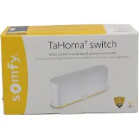 Somfy TaHoma Switch 1870595 - Smart Home Zentrale für das vernetzte Zuhause - Kompatibel mit io, RTS, HomeKit und Zigbee 3.0 - für Ihr intelligentes