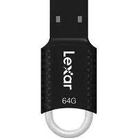 Lexar JumpDrive V40, 64 GB, USB Typ-A, 2.0, Ohne Deckel, 2,6 g, Schwarz