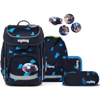 Ergobag Cubo Verfolgbärjagd - 5-teiliges Schulranzenset, Farbe:verfolgbärjagd, Größe:OS