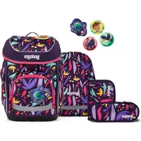 Ergobag Cubo Ambärzonas - 5-teiliges Schulranzenset, Farbe:ambärzonas, Größe:OS