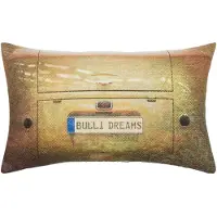 PAD Dekokissen "TRAVELER" Made in Europe, Kissenhülle ohne Füllung, Motiv Bulli, 1 Stück