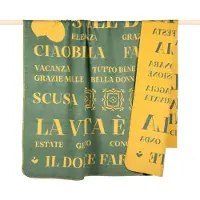 PAD Wohndecke "EVITA" Made in Europe, Wendefunktion, mit Schriftzug, 150x200 cm