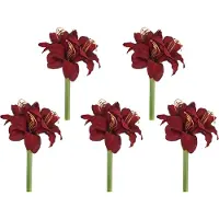 Creativ Green Kunstblume "Amaryllis" mit üppiger Blütenpracht