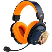 Blade DB2001, Verkabelt & Kabellos, Gaming, Kopfhörer, Schwarz, Grau, Orange