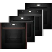 NEFF Collection B59FS3AY0 - N90 Dampfbackofen mit 7 Jahre Garantie, Flex Design, Slide&Hide, FullSteam, CircoTherm, 60 x 60 cm