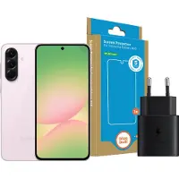 Samsung Galaxy A56 256GB Rosa 5G + Basis-Zubehörset