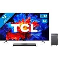 TCL 75 Zoll QLED P81K 4K (2025) + S55H 2.1 Soundbar