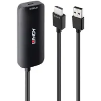 Lindy Konverter HDMI auf USB Typ C mit USB STromversorgung