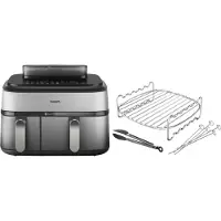 Philips 5000 Series Dual Basket NA555/00 + Garset mit zwei Ebenen