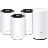 TP-LINK Deco XE75 Pro 3er-Pack + Deco X50 Outdoor