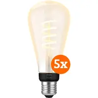 Philips Hue Filamentlampe White Ambiance Edison XL 5er-Pack