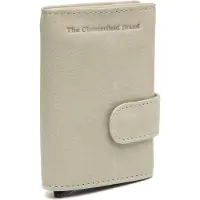 The Chesterfield Brand Leder Kartenetui Nivala Cardholder Ocean Green Nivala beige