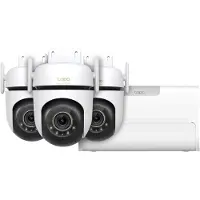 TP-LINK Tapo C530WS 3er-Pack + H500 Smart HomeBase