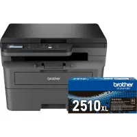 Brother DCP-L2627DWE + 1 zusätzlicher schwarzer XL-Toner