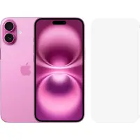 Apple iPhone 16 Plus 128GB Rosa + BlueBuilt Panzerglas