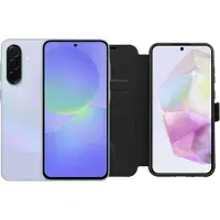 Samsung Galaxy A36 256GB Lila 5G + BlueBuilt Book Case Schwarz