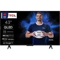 TCL P7K 43P7K, 109,2 cm (43"), 3840 x 2160 Pixel, QLED, Smart-TV, WLAN, Metallisch