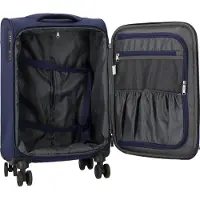 D & N D&N Travel Line 9504 - 4-Rollen-Kabinentrolley S 55 cm (navy)