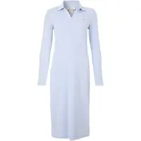 Calvin Klein Ls Woven Label Dress Casual Blue Größe: S | Blusenkleider Outlet | Damen | Blau