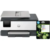 HP OfficeJet Pro 8122e + 1 Satz Reservepatronen