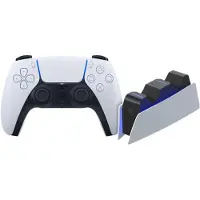 Sony Kabelloser Controller PlayStation 5 DualSense + BlueBuilt-Ladestation