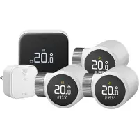Tado Smart-Thermostat X Starterpaket + 3 Thermostatköpfe