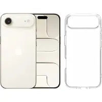 Apple iPhone Air 1TB Gold + BlueBuilt Protective Backcover Transparent