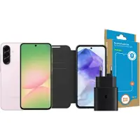 Samsung Galaxy A56 128GB Rosa 5G + Komplettes Zubehörset