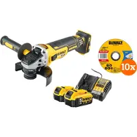 DeWalt DCG405NT-XJ 5,0-Ah-Akku (2x) Komplettpaket