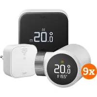 Tado Smart-Thermostat X Starterset + 9 Thermostatköpfe