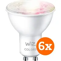 WiZ Connected WiZ Smart Spot 6er-Pack - Farbiges und weißes Licht - GU10