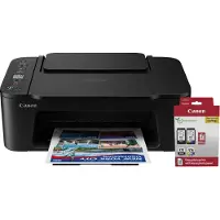 Canon PIXMA TS3750i + 1 Satz Reservepatronen + Fotopapier