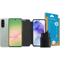 Samsung Galaxy A56 128GB Grün 5G + Komplettes Zubehörset