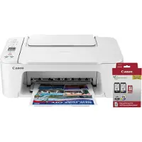 Canon PIXMA TS3751i + 1 Satz Reservepatronen + Fotopapier