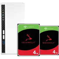 Qnap TS-233 + Seagate Ironwolf 4 TB Doppelpack