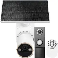 TP-LINK Tapo C460 Solarset + D235 Smart Battery & Wired Doorbell