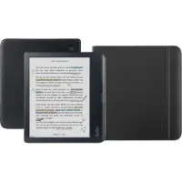 KOBO Libra Colour Schwarz + Notebook Sleep Cover Schwarz