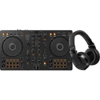 Pioneer DJ DDJ-FLX4 + DJ HDJ-X7 Schwarz