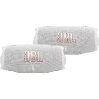 JBL Charge 6 Weiß Doppelpack