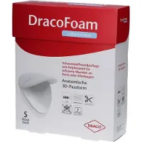 No Brand Dracofoam Infekt Schaumst.Wundauf.Ferse 5 St Verband