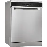 Whirlpool WFC 3C26 PF X, Freistehend, Standardgröße (60 cm), Aluminium, Schwarz, LED, 3 Korb/Körbe