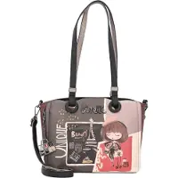 Anekke Umhängetasche Schultertasche Mademoiselle Tote Bag Multicolor mehrfarbig