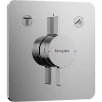Hansgrohe DuoTurn Q Mischer Unterputz für 2 Verbraucher, Chrom