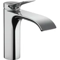 Hansgrohe Waschtischarmatur Vivenis Chrom mit Ablaufgarnitur
