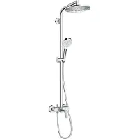 Hansgrohe Crometta S 240 1jet Showerpipe mit Einhebelmischer