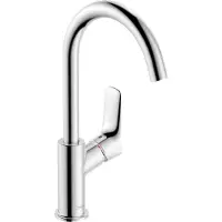 Hansgrohe Logis Waschtischmischer 210 Chrom mit Schwenkauslauf ohne Ablaufgarnitur