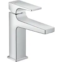 Hansgrohe Metropol Einhebel-Waschtischmischer 110 mit Hebelgriff und Push-Open Ablaufgarnitur