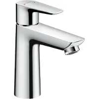 Hansgrohe Talis E Einhebel-Waschtischmischer 110 mit Zugstangen-Ablaufgarnitur