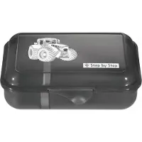 Step by step Lunchbox "Tractor Freddy", Schwarz