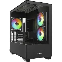 Sharkoon ELITE SHARK CM100 , Tower-Gehäuse, (Tempered Glass x 2)